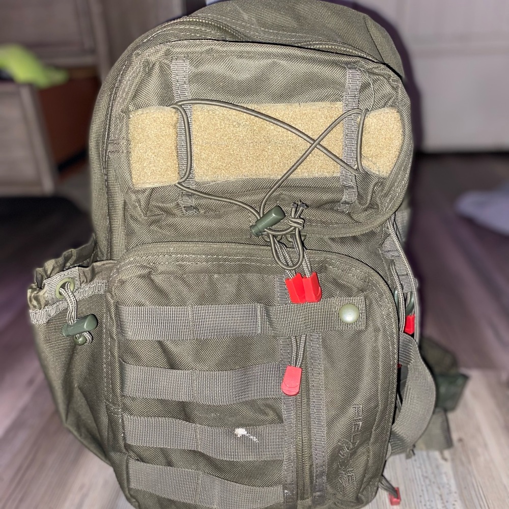 Army green tactical back pack. - Picture 2 of 2